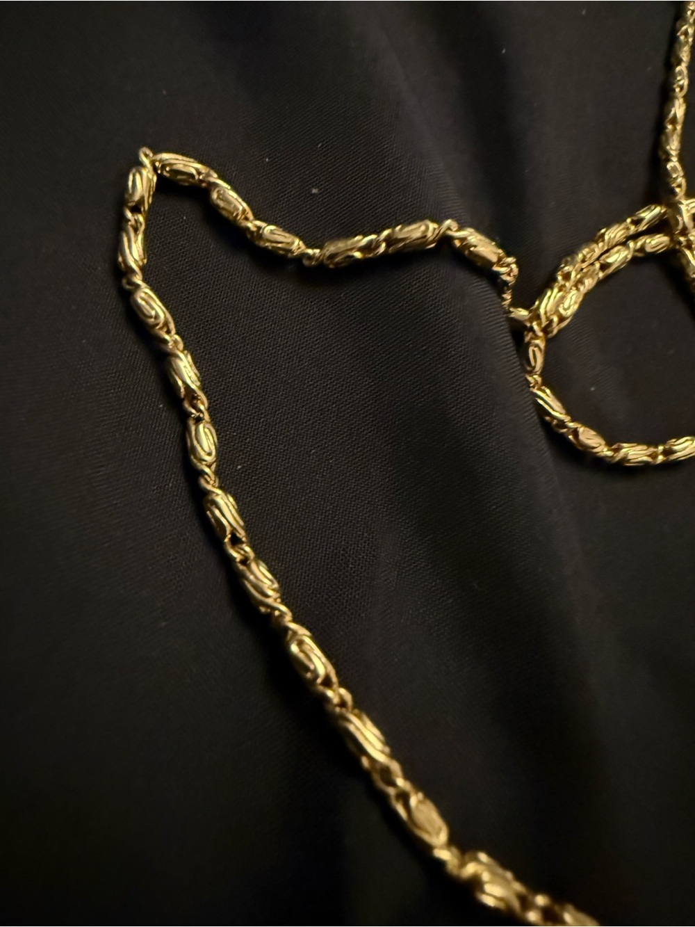 Vintage Corinne McCormack Gold Rope Eyewear Chain - Picture 6 of 8